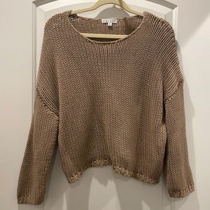 Miou Muse Mocha / Brown knit Sweater